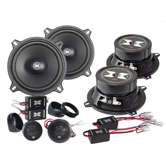 Excursion SX-5C dB – 2-drożny 4 woofery 130mm zestaw komponentowy Car Audio High Efficiency (Double Bass)
